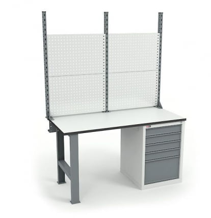 Верстак ВЛ-150-04 ДСП + Экран ВС-150-Э2 ESD_0