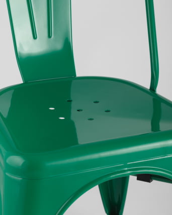 Стул TOLIX с высокой спинкой Аквамарин_7