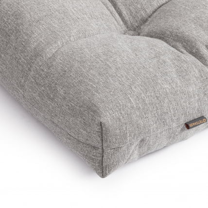 Кресло Charli / Чарли без подлокотника рогожка, серо-бежевый, 3M 16/2, 70х70х84 см_15