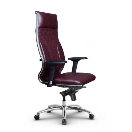 Кресло руководителя Metta L 1m 44M/4D Комплект 1 Бордовое_1