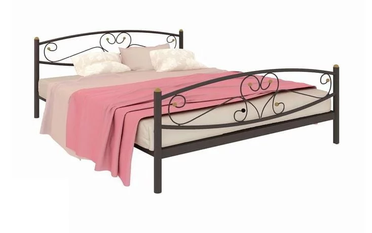Кровать Каролина Plus 1200х2000 Черная_0
