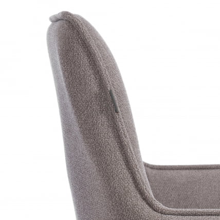 Кресло Murano/Мурано хром велюр/букле (HYP), бежевый_9