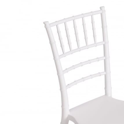 Стул CHAVARI (mod. 101) пластик, 40 х 49 х 88 см, White (Белый) 01_7