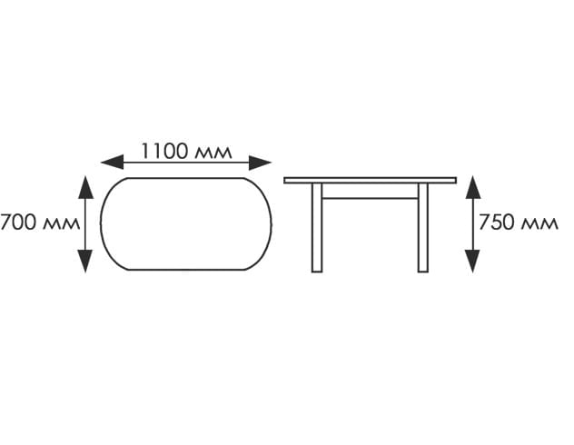 Стол обеденный Европейский фп Клубника ЛДСП серый_2