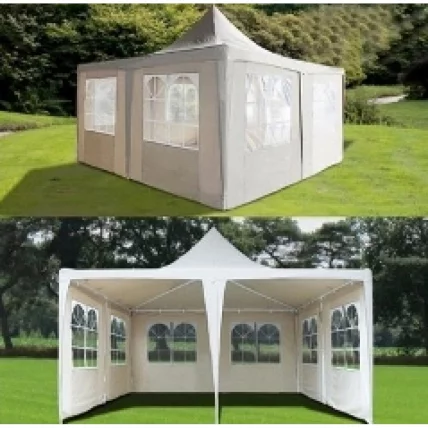 Шатер-павильон для кафе 5х5м AFM-1055F White rice_0