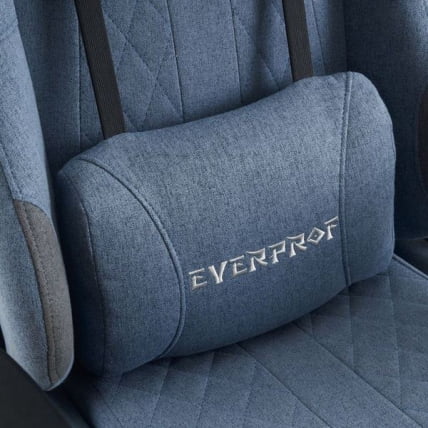 Кресло геймерское Everprof Ghost Ткань Синий_10