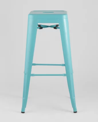 Стул барный Tolix Голубой матовый_2