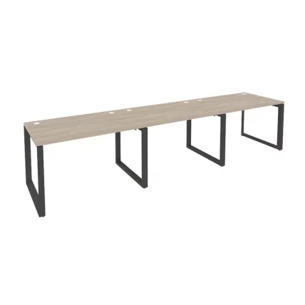 Рабочая станция на О-образном м/к ONIX O.MO-RS-3.2.8 Дуб Аттик/Антрацит_0