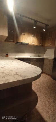 Глянцевый фартук (КОМПОЗИТ) KM 04_5