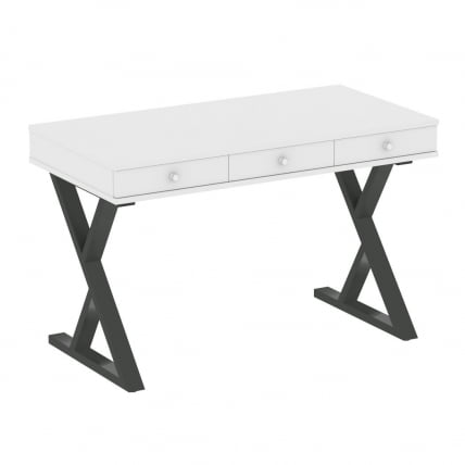 Стол письменный HOME OFFICE VR.SP-1-118.M Белый/Антрацит металл_0