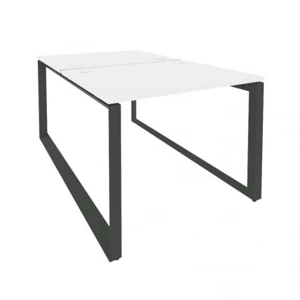 Рабочая станция на О-образном м/к ONIX O.MO-D.RS-2.1.8 Белый Бриллиант/Антрацит_0