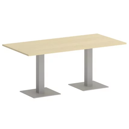 Стол прямоугольный HOME OFFICE VR.SP-5-180.2 Клен/Серый металл_0