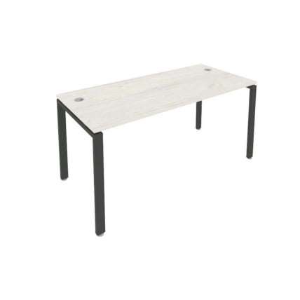 Стол письменный METAL SYSTEM Б.СП-4 Наварра/Антрацит_0