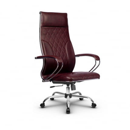Кресло руководителя Metta L 1m 44M/K Комплект 5 Темно-бордовое_0