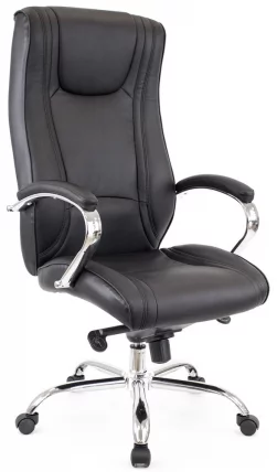 Кресло руководителя King M кожа Черный_3