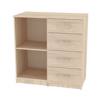 Комод Калисто(K17)923х902х468ручкарейлинг160мм(ДМ)_1