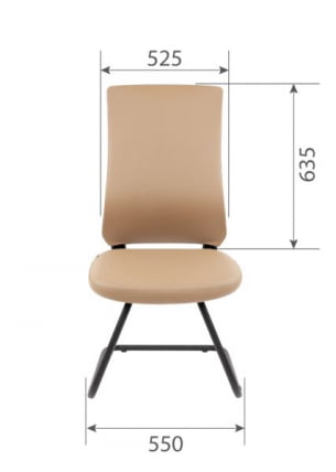 Офисное кресло CHAIRMAN 500 V экокожа Бежевый_16