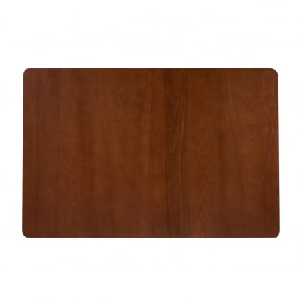 Стол раскладной Ricco (Рикко) основание бук, столешница мдф, 80x120+40x75см, Коричневый_5