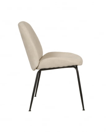 Стул Beetle велюр Бежевый_1