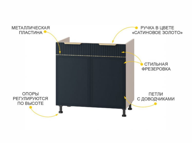 Напольный шкаф под мойку Флоренция 108.51_3