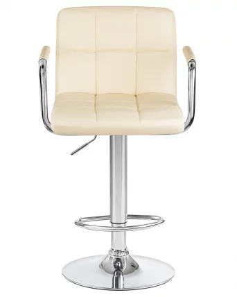 Стул барный DOBRIN KRUGER ARM Кремовый_5