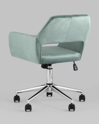 Стул офисный Ross велюр Оливковый_5