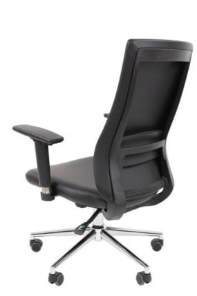 Офисное кресло CХАИРМАН 500 ЛЮКС (ЛУКС) ЭКО Б/П экокожа Черный / CHAIRMAN (LUX)_7