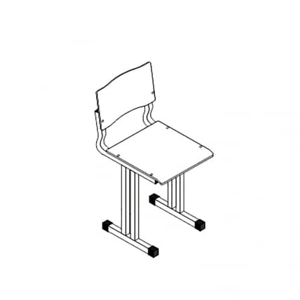 Стул ученический АЛц.СН-5-т25_0