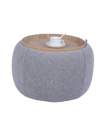 Пуф-трансформер Люкке с крышкой серый_1