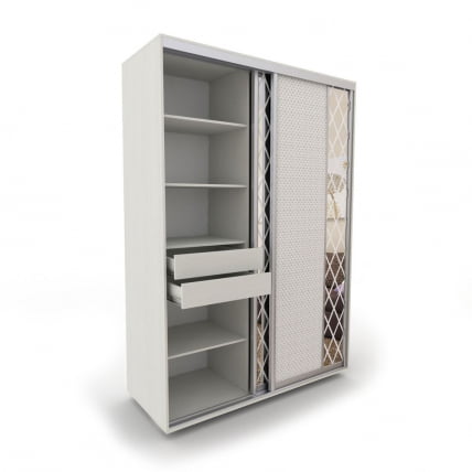 Блок ящиков для шкафа 1400x600 и 2100x600 Ящ-67 ДМ Дуб молочный_1