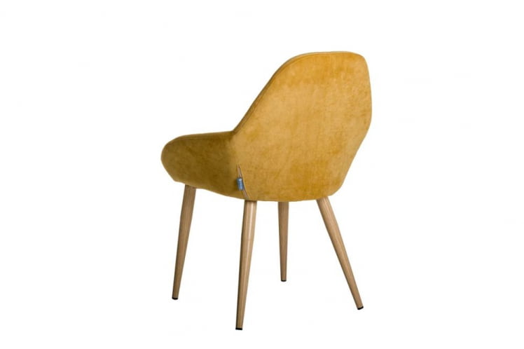 Стул Kent Желт/Натуральный Дуб_1