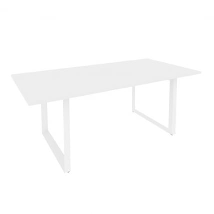 Стол переговорный на О-образном м/к ONIX O.MO-PRG-19 Белый Бриллиант_0