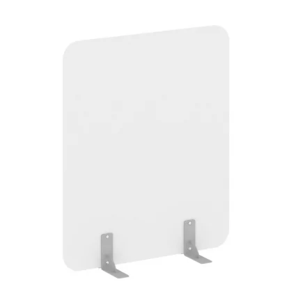 Перегородки на металлических опорах на фетровых подпятниках R-line DP.F-100-120 Белый Бриллиант_0