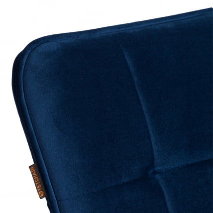 Стул обеденный Bari LT, велюр, Blue (синий), 41х55х89 см_8