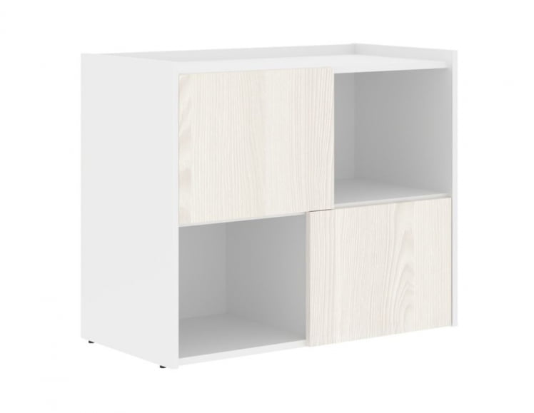 Тумба сервисная EDIS ELC 9045 Ясень Траун Белый_0