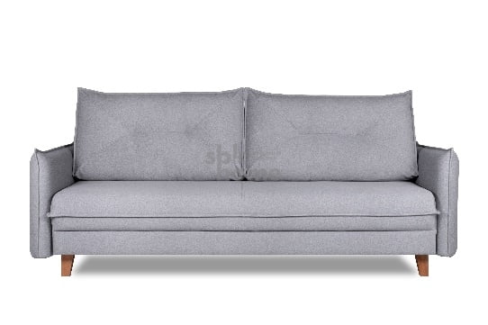 Диван ENSTOR ножки дерево (2210*1000*1010) Серый, 00-00009823_0