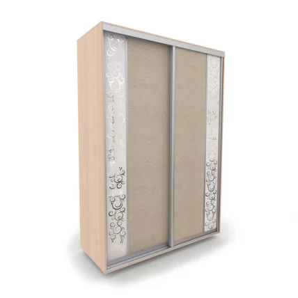 Шкаф-купе 2-х дверный Акцент-Вера КС 1600х600  Дуб молочный_0