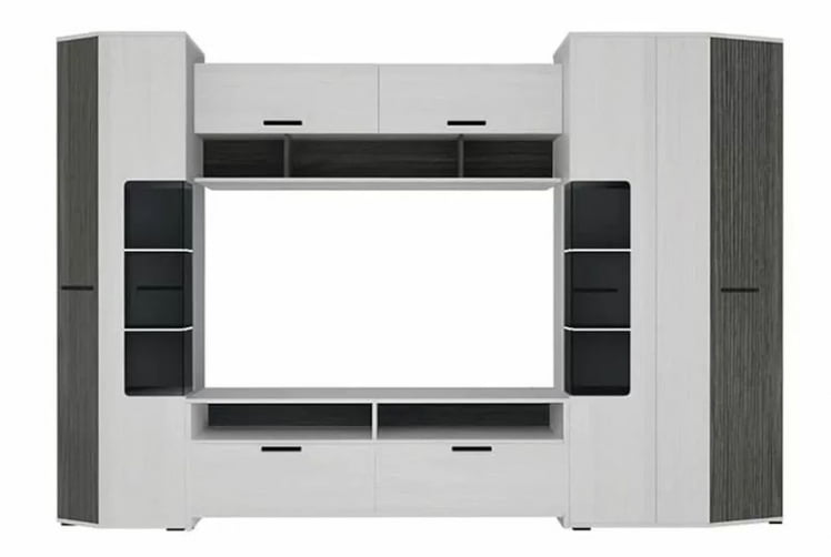 Стенка Атлант Ясень Анкор Светлый Ясень Анкор Темный_2