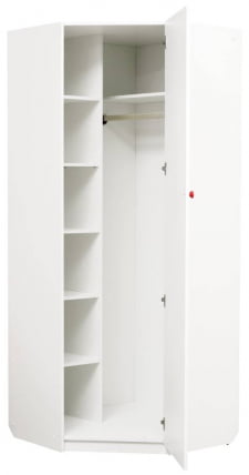 Шкаф угловой Радуга Белый_1