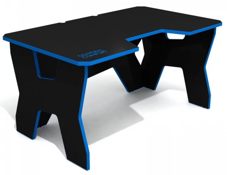 Стол геймерский Generic Comfort Gamer2/DS/NB Синий Черный_2