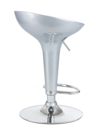 Стул барный DOBRIN BOMBA (серебряный металлик) 2 шт_5