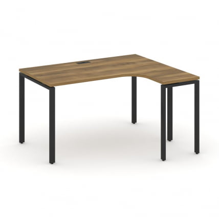 Стол эргономичный правый CONCEPT CN.SA-001(R) Сандал Янтарный Черный_0