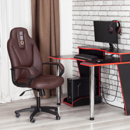 Кресло NEO 2 (22) экокожа Коричневый 36-36_13