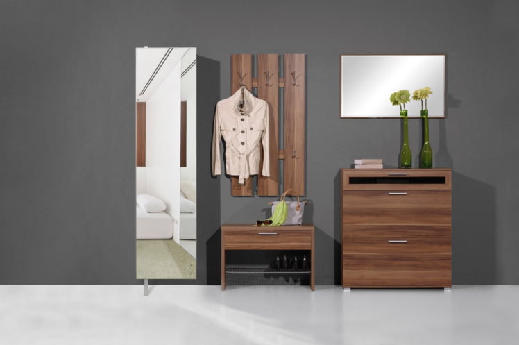 Поворотный зеркальный шкаф Drive SP Белый_6