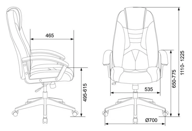 Кресло игровое Zombie 8 Yellow_6