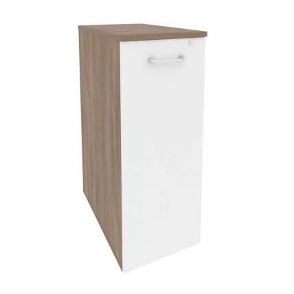 Тумба высокая выдвижная приставная / опорная ONIX O.VTPO-7 Дуб Аризона/Белый_0