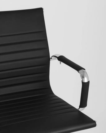 Кресло для посетителей ТопЧаирс Висит черное 2 шт. / TopChairs Visit_7