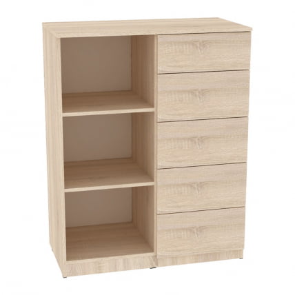 Комод Калисто(K28)1147х902х468PUSHtoOPEN(ДСС)_1