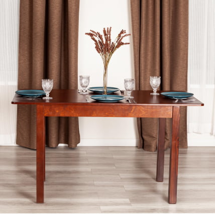 Стол MOSS раздвижной бук, мдф, 110+30 x 68 x 75 см, Cappuchino_12