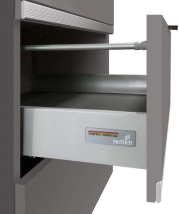 Стол с 3-мя ящиками системы Hettich Грейс 105.91 Оникс Кубанит_1